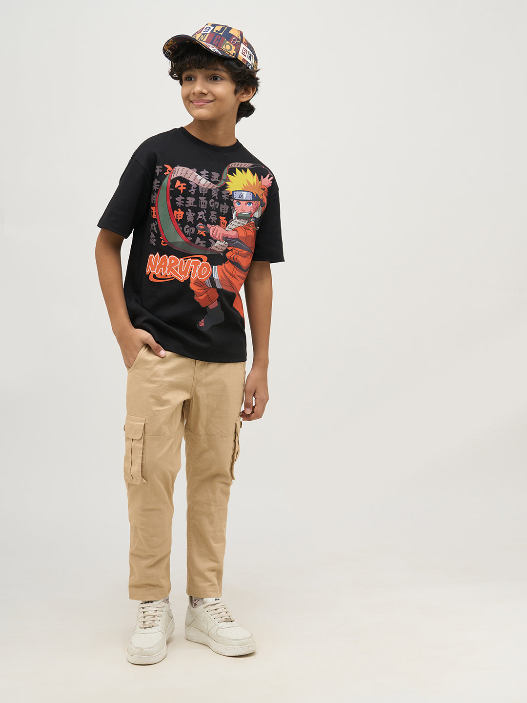 Boys Naruto Shuriken Strike T-shirt