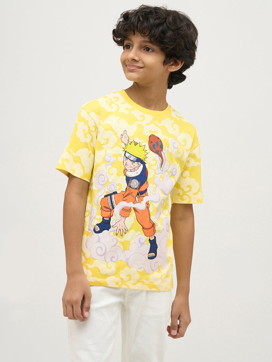 Boys Naruto Ninja Spirit Cotton T-shirt