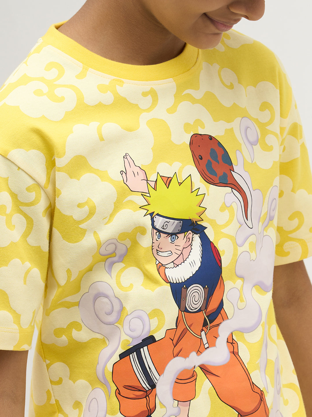 Boys Naruto Ninja Spirit Cotton T-shirt