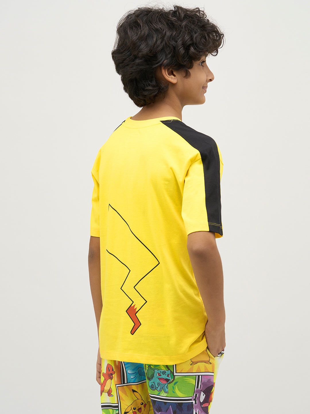 Boys Pikachu Wink Print T-shirt