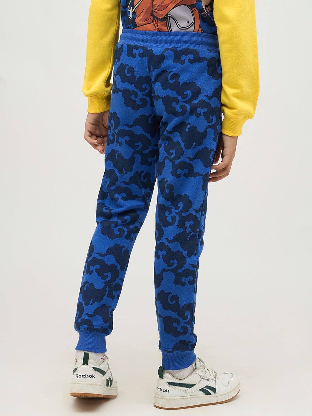 Boys Blue Naruto Printed Sweatpants