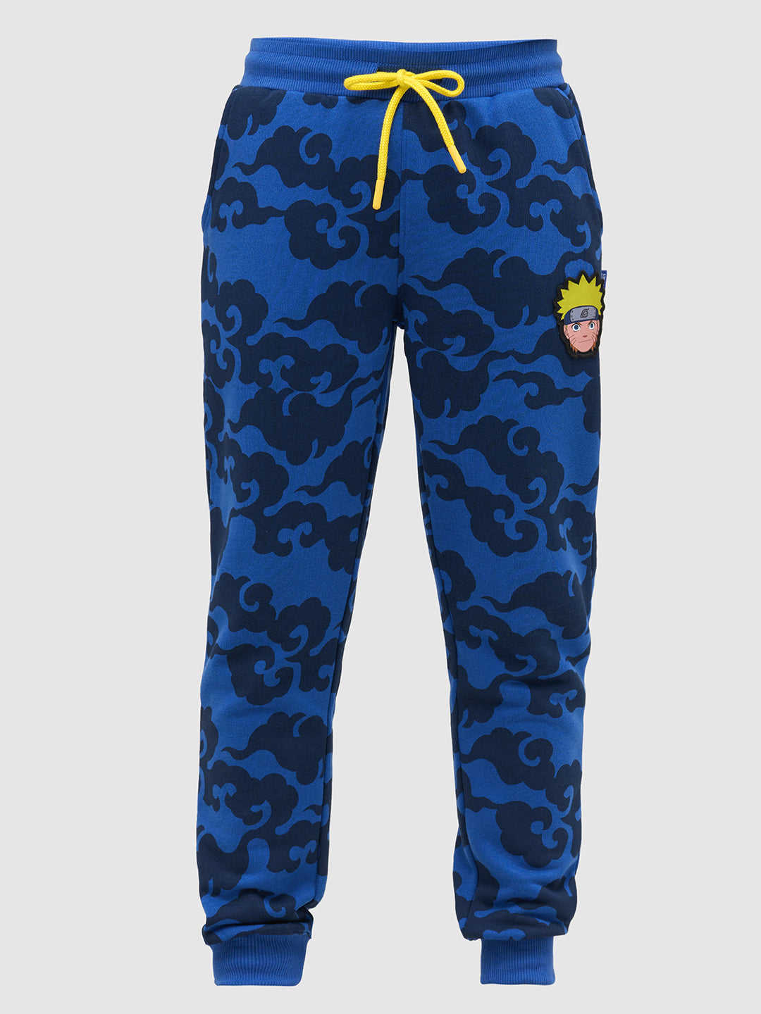 Boys Blue Naruto Printed Sweatpants