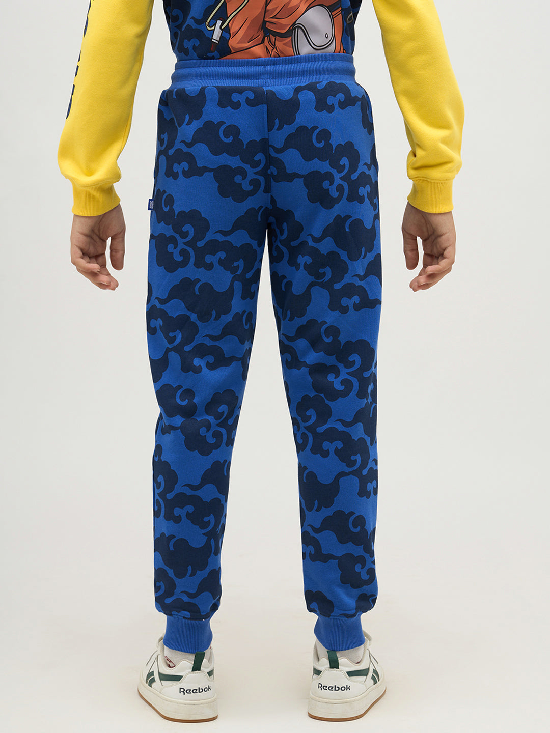 Boys Blue Naruto Printed Sweatpants