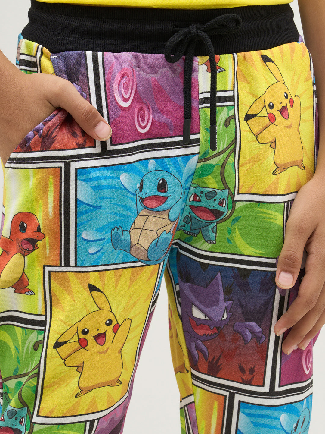 Boys Multi-Pokemon Print Sweatpants