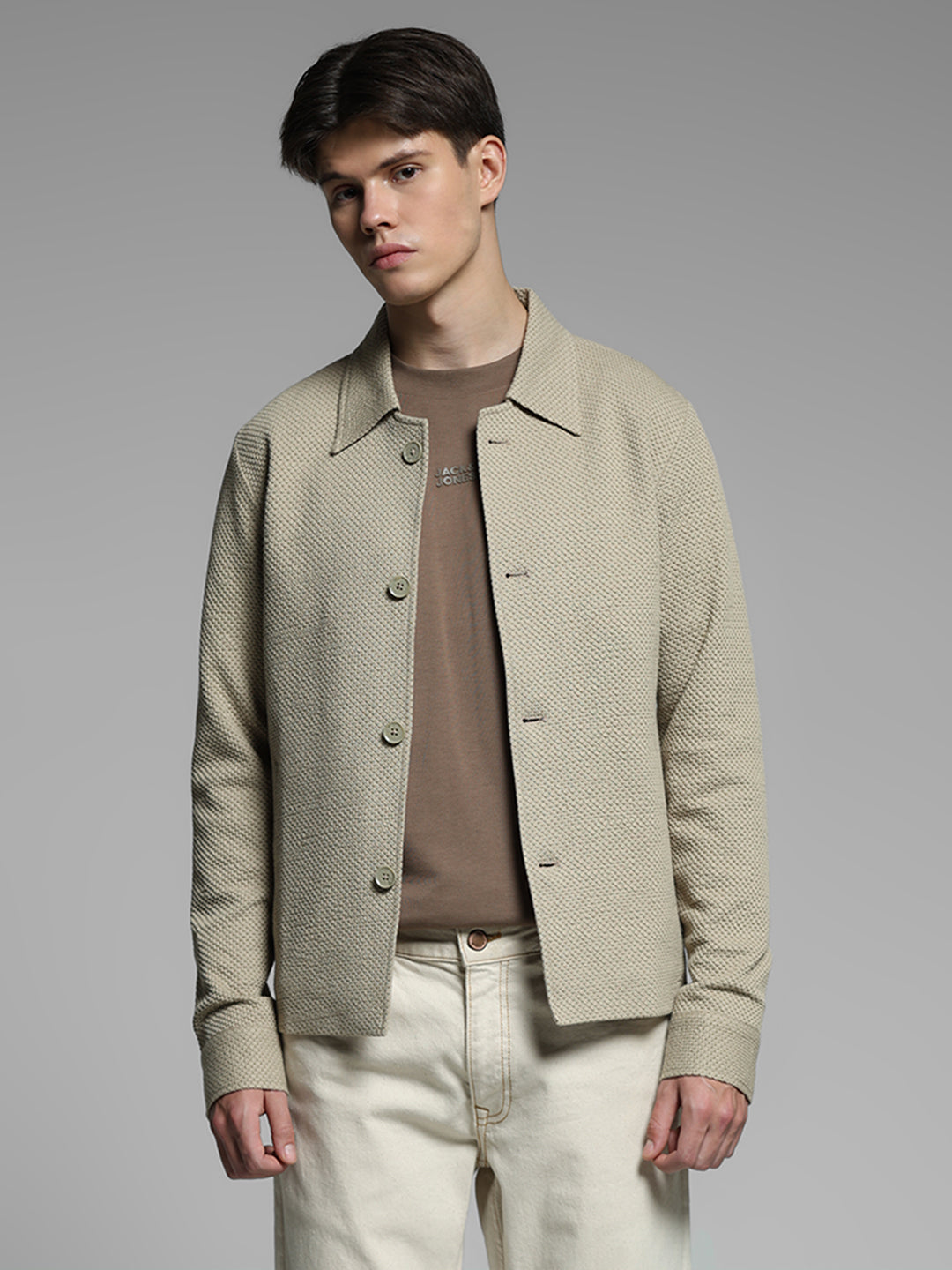 Sand Regular Fit Shacket