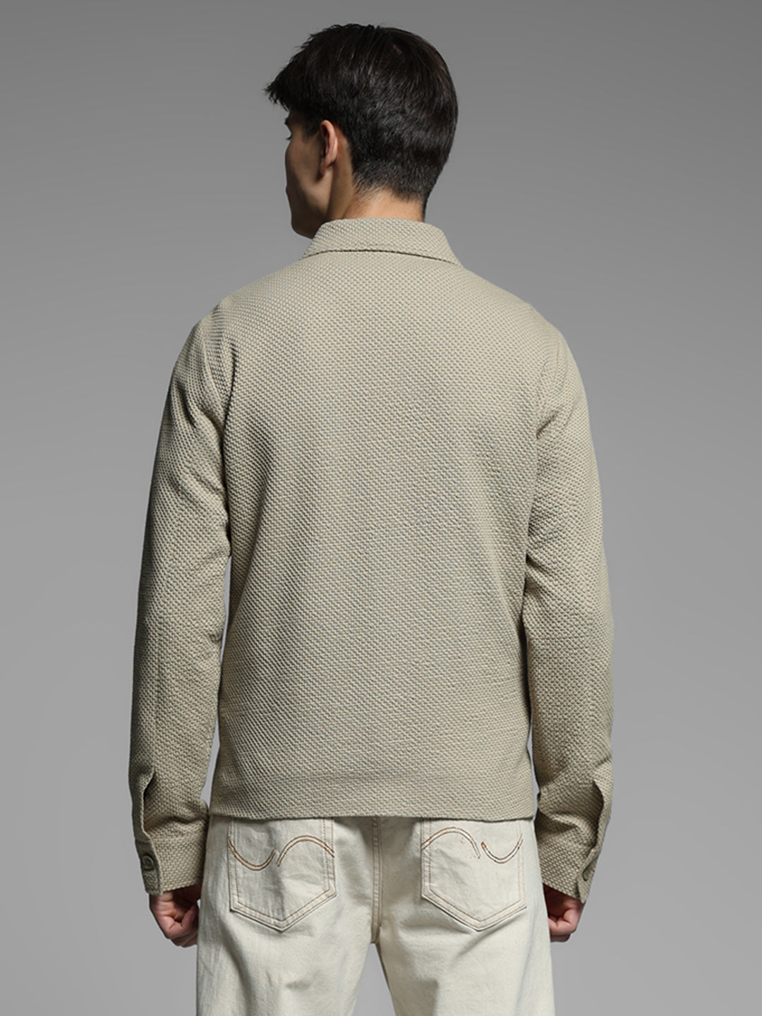 Sand Regular Fit Shacket