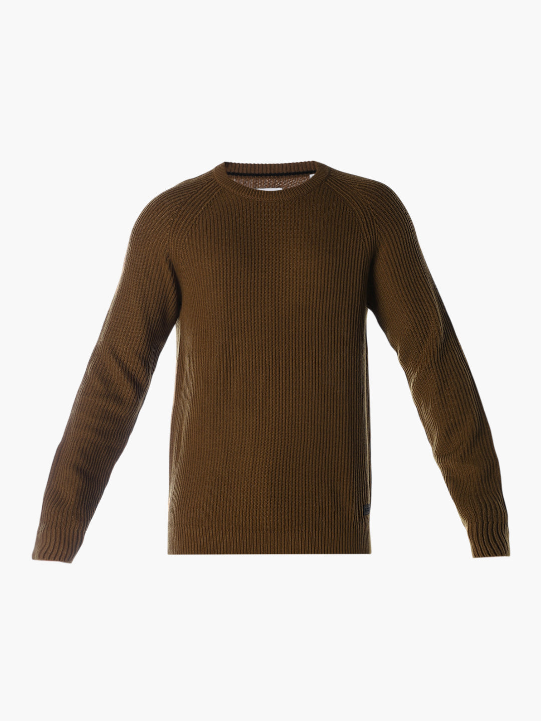 Brown Relaxed Fit Pullover
