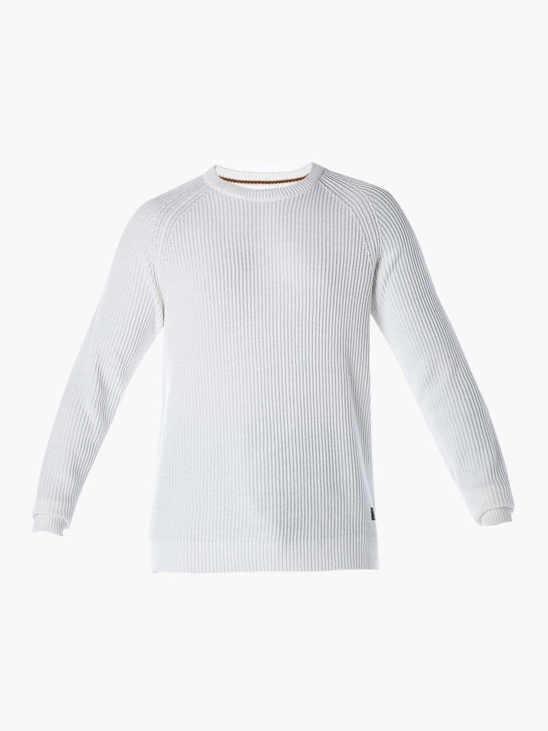 White Relaxed Fit Pullover
