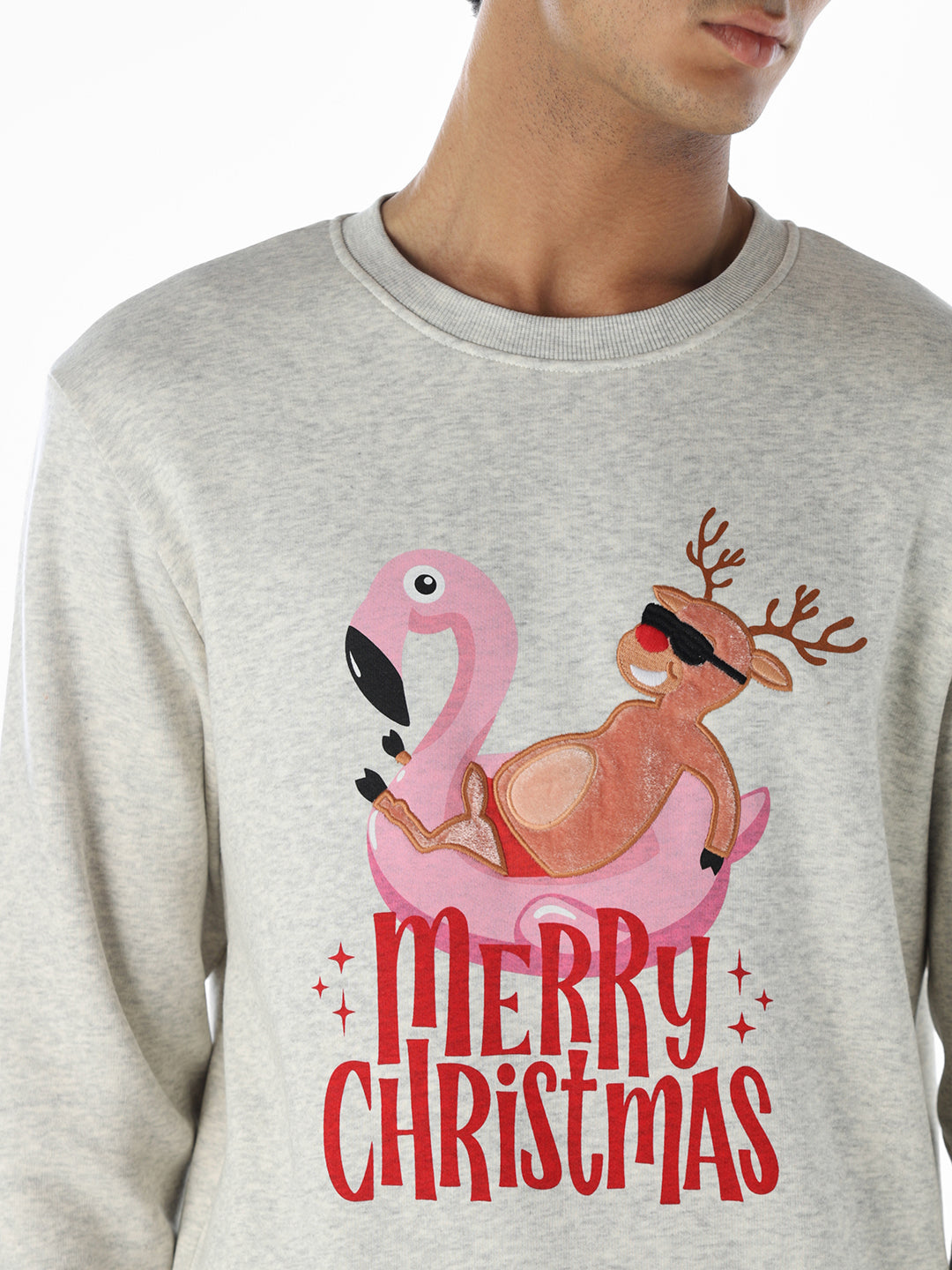 Christmas Print Sweatshirt