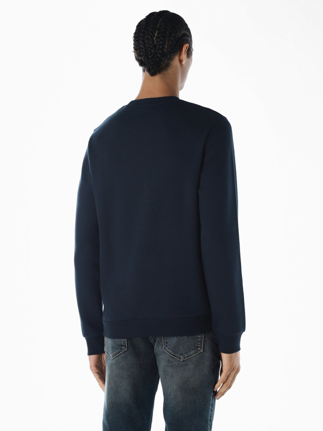 X-Mas Print Sweatshirt - Blue