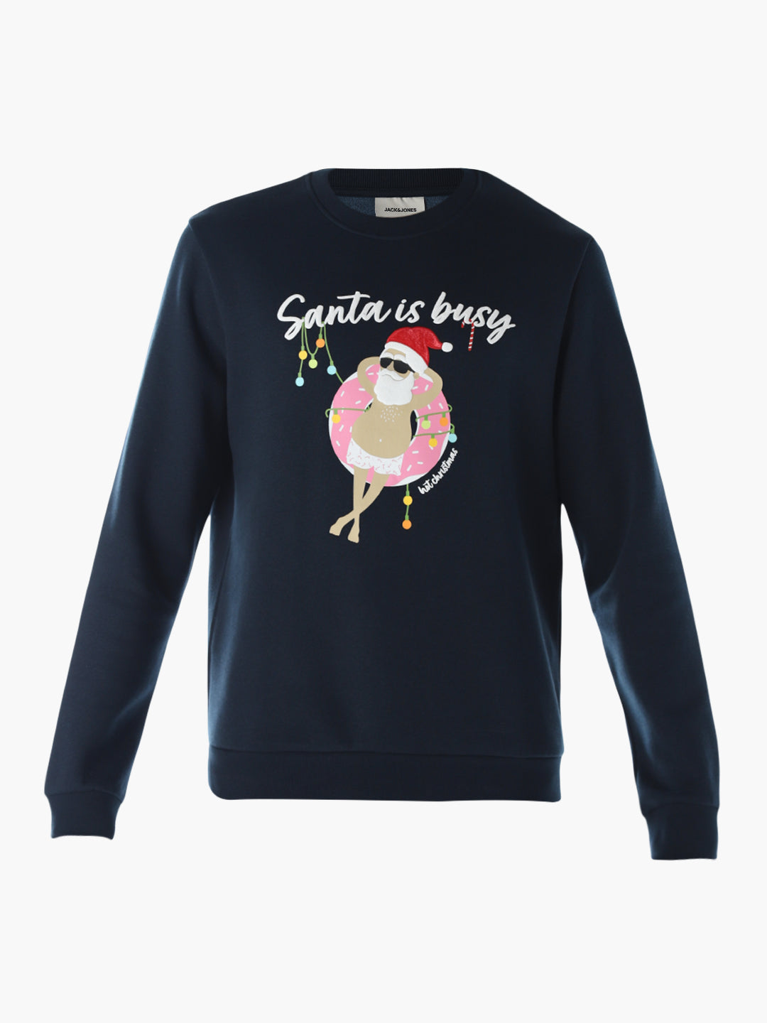 X-Mas Print Sweatshirt - Blue