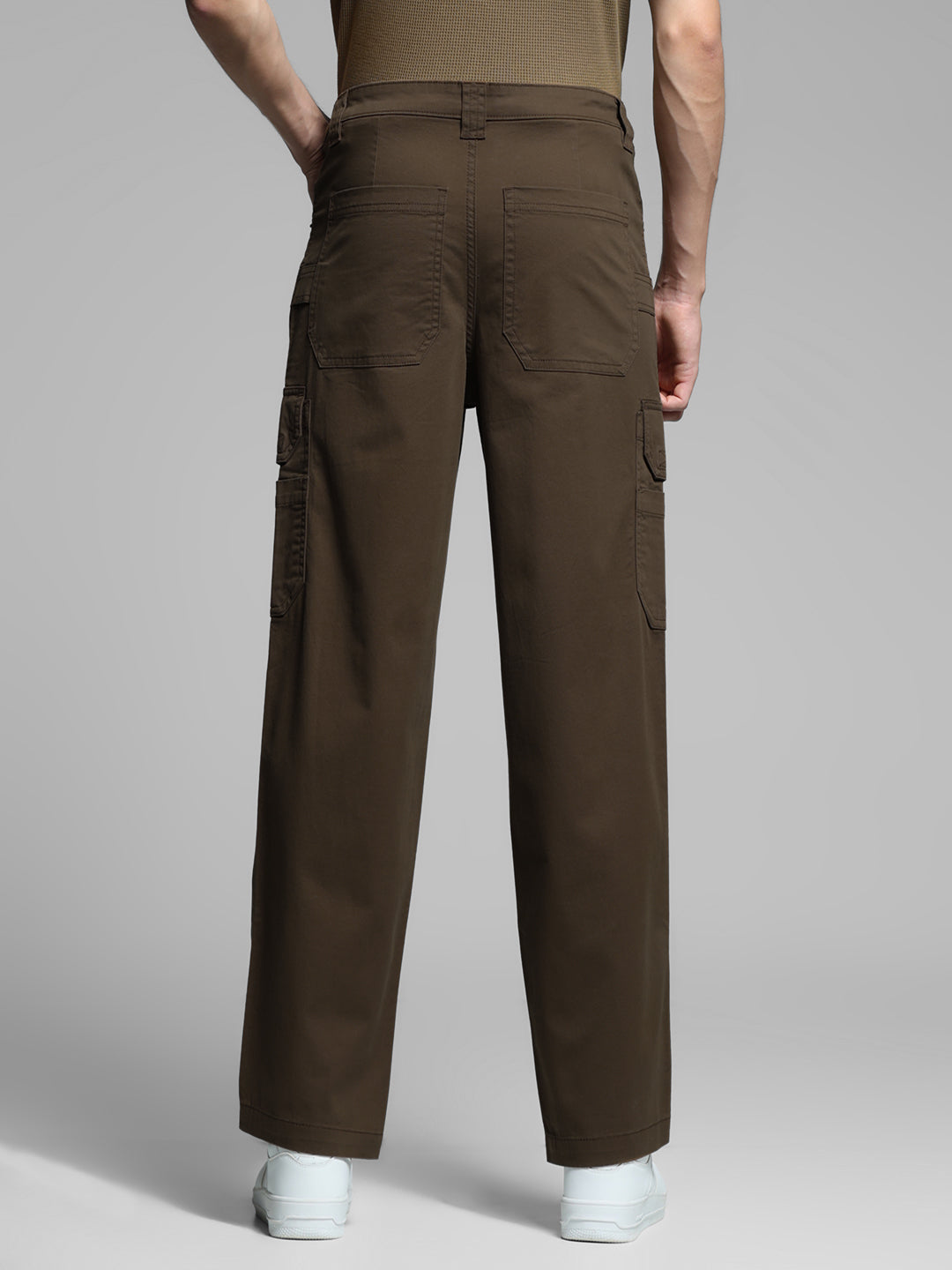 Dark Brown Anti Fit Cargos