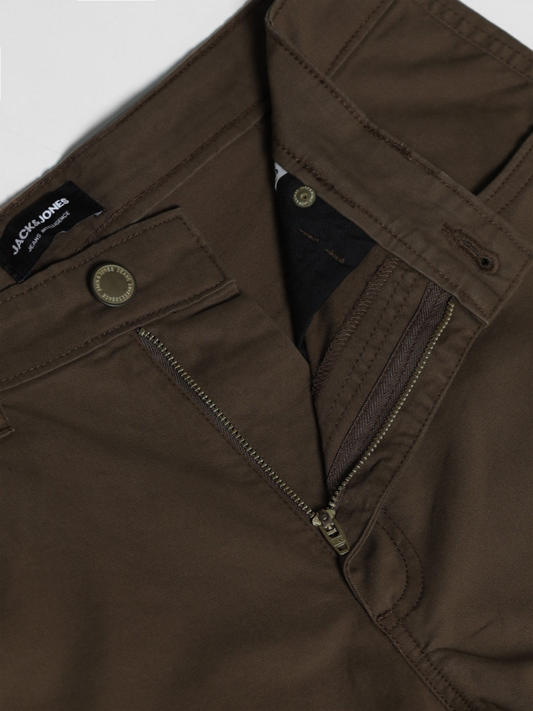 Dark Brown Anti Fit Cargos