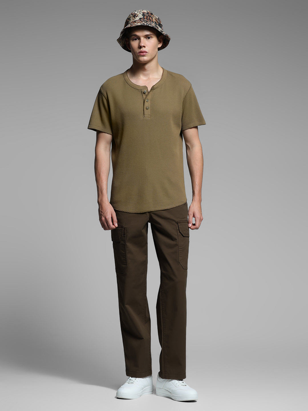 Dark Brown Anti Fit Cargos