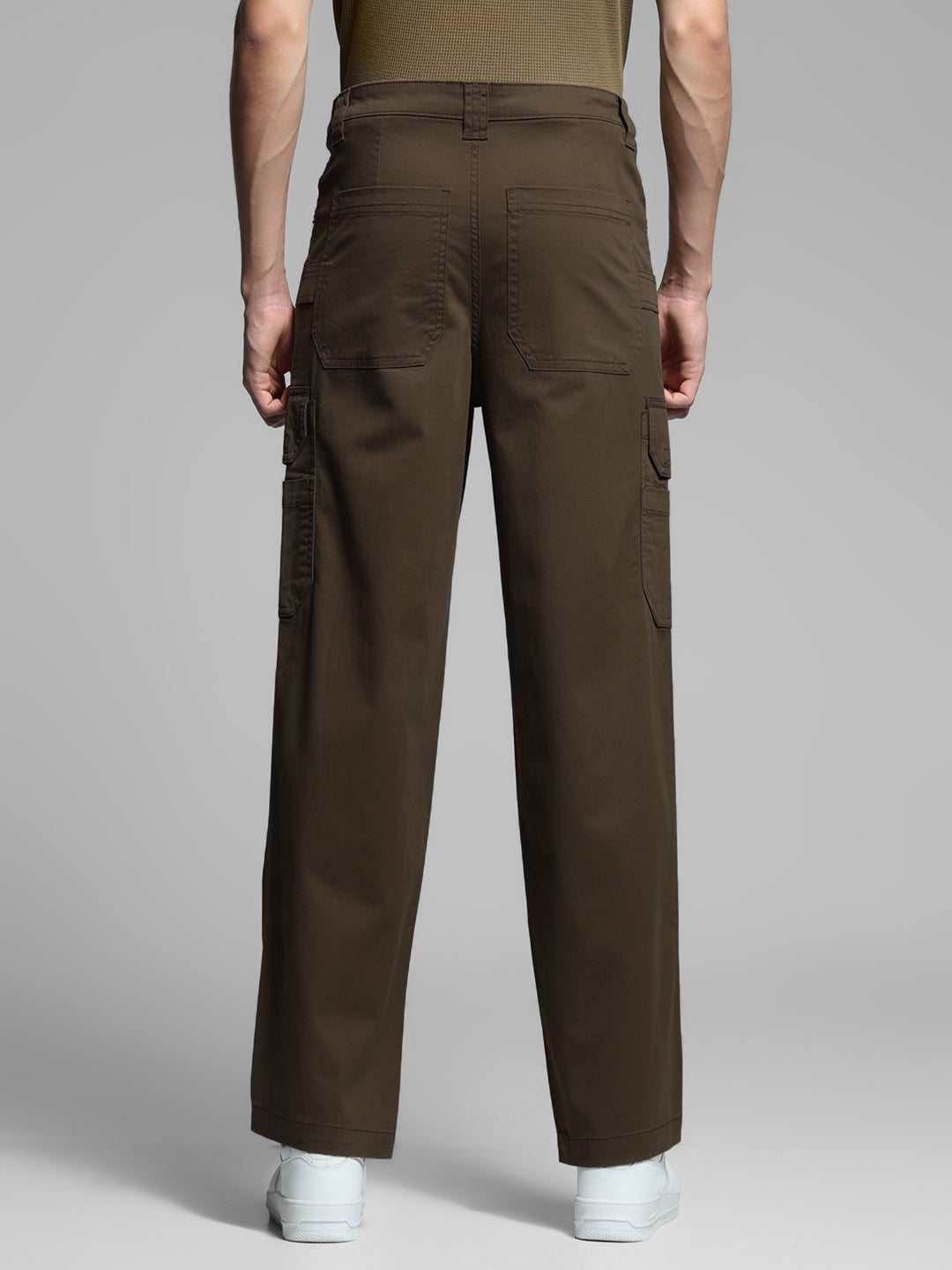 Dark Brown Anti Fit Cargos