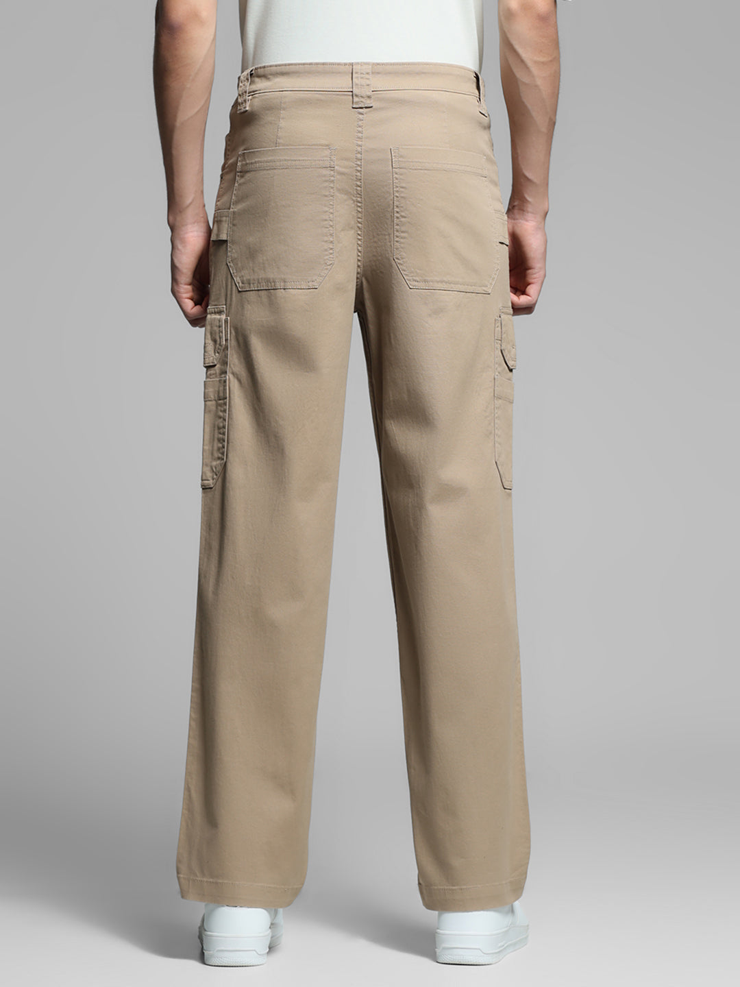 Beige Anti Fit Cargos