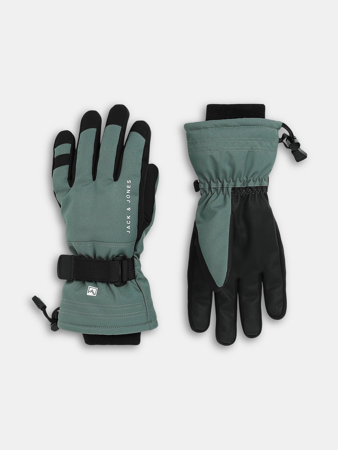 Green Adjustable Gloves
