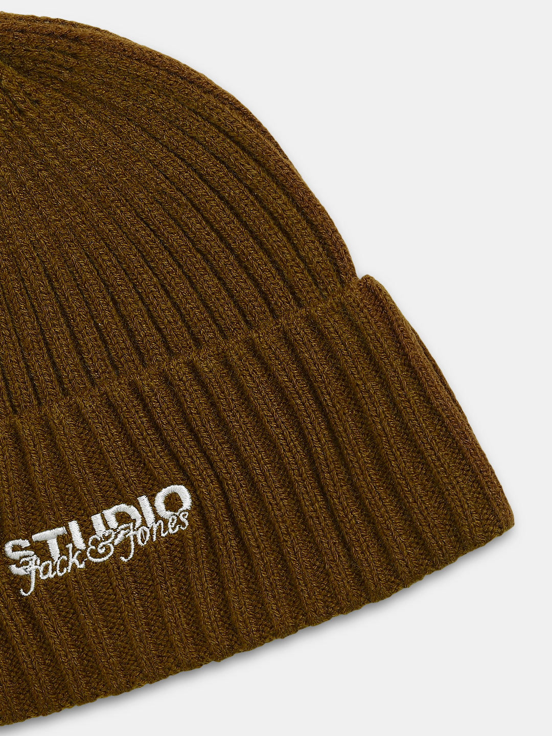 Dark Green Acrylic Knitted Beanie