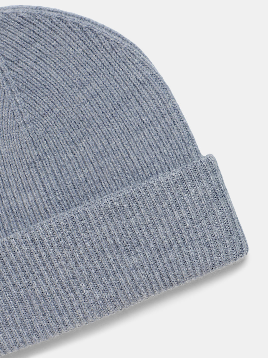 Light Grey Wool Beanie