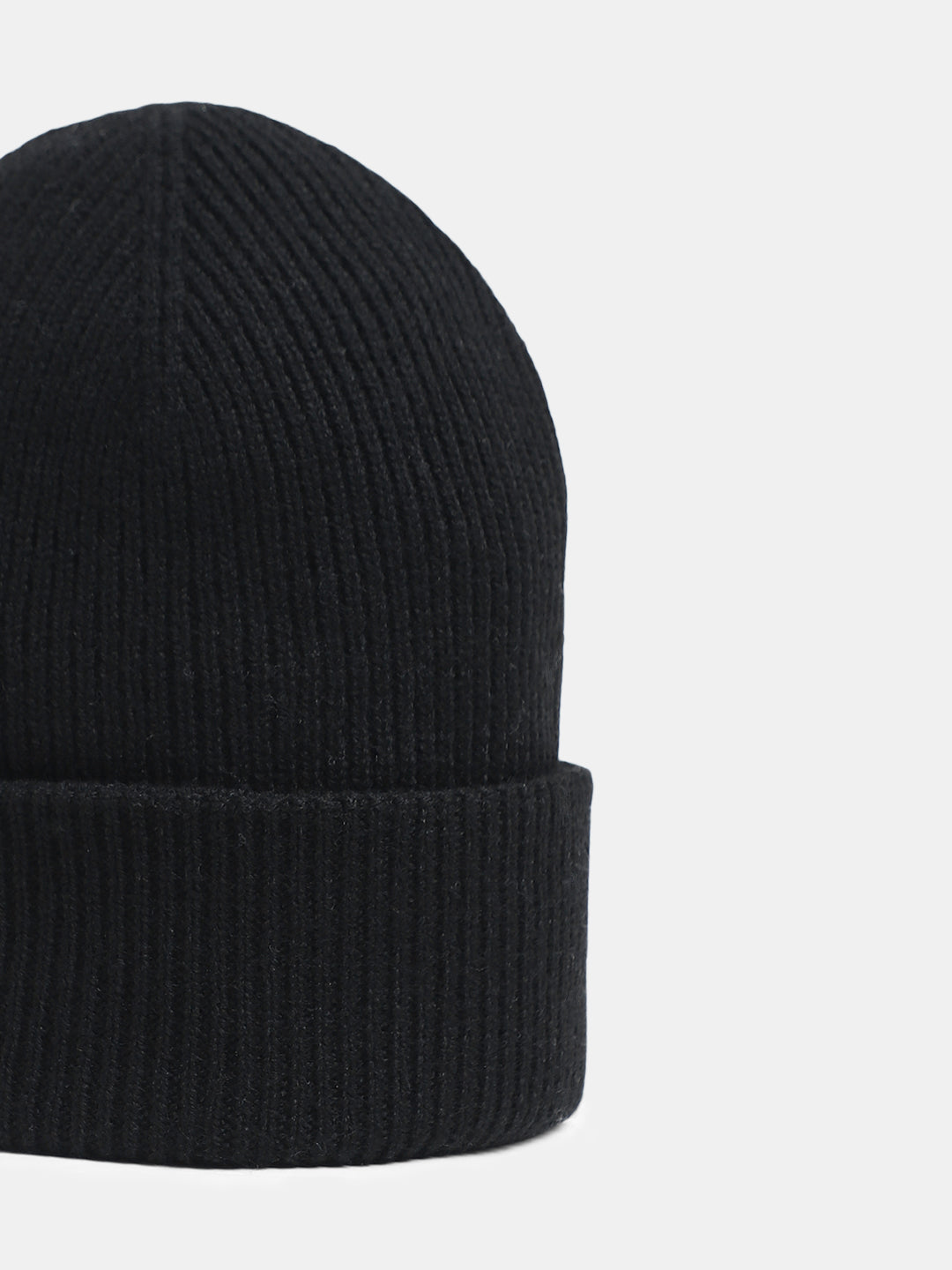 Black Woolen Beanie
