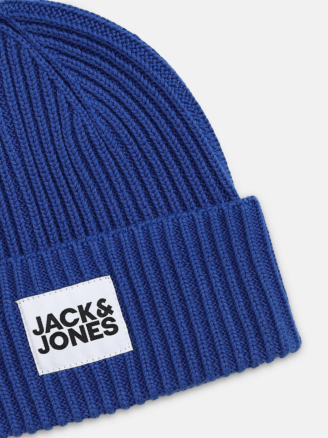 Blue Organic Cotton Beanie