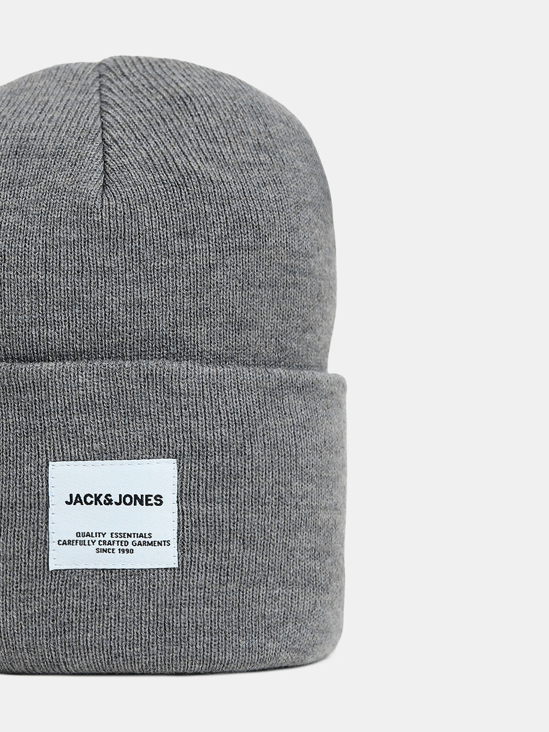 Grey Knitted Beanie