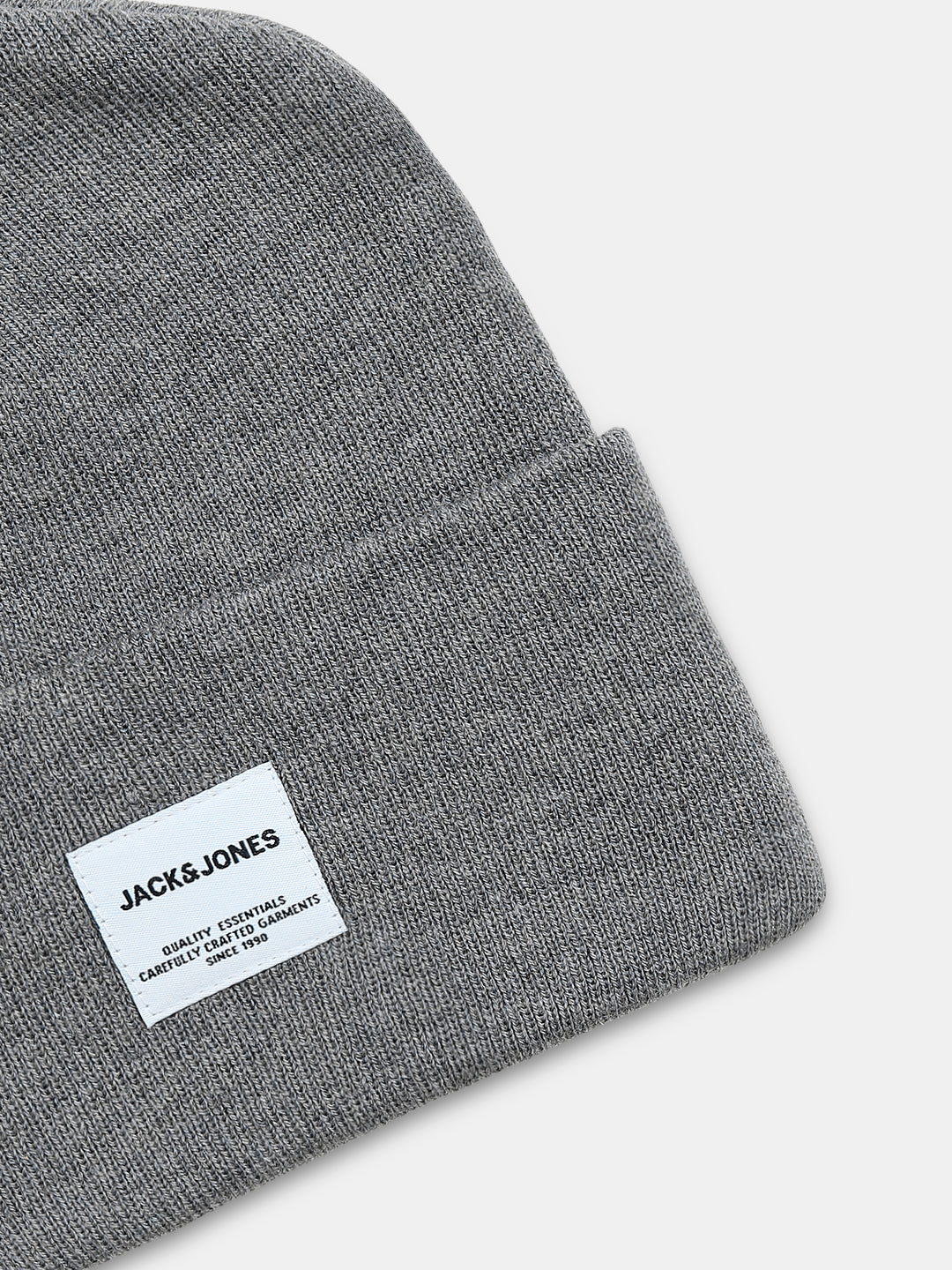 Grey Knitted Beanie