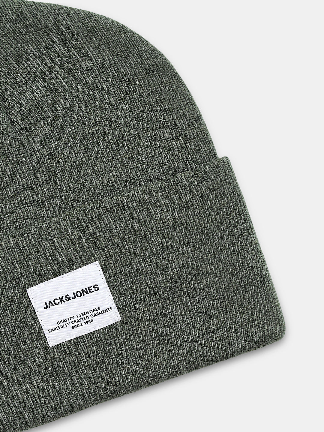 Dusty Olive Knitted Beanie