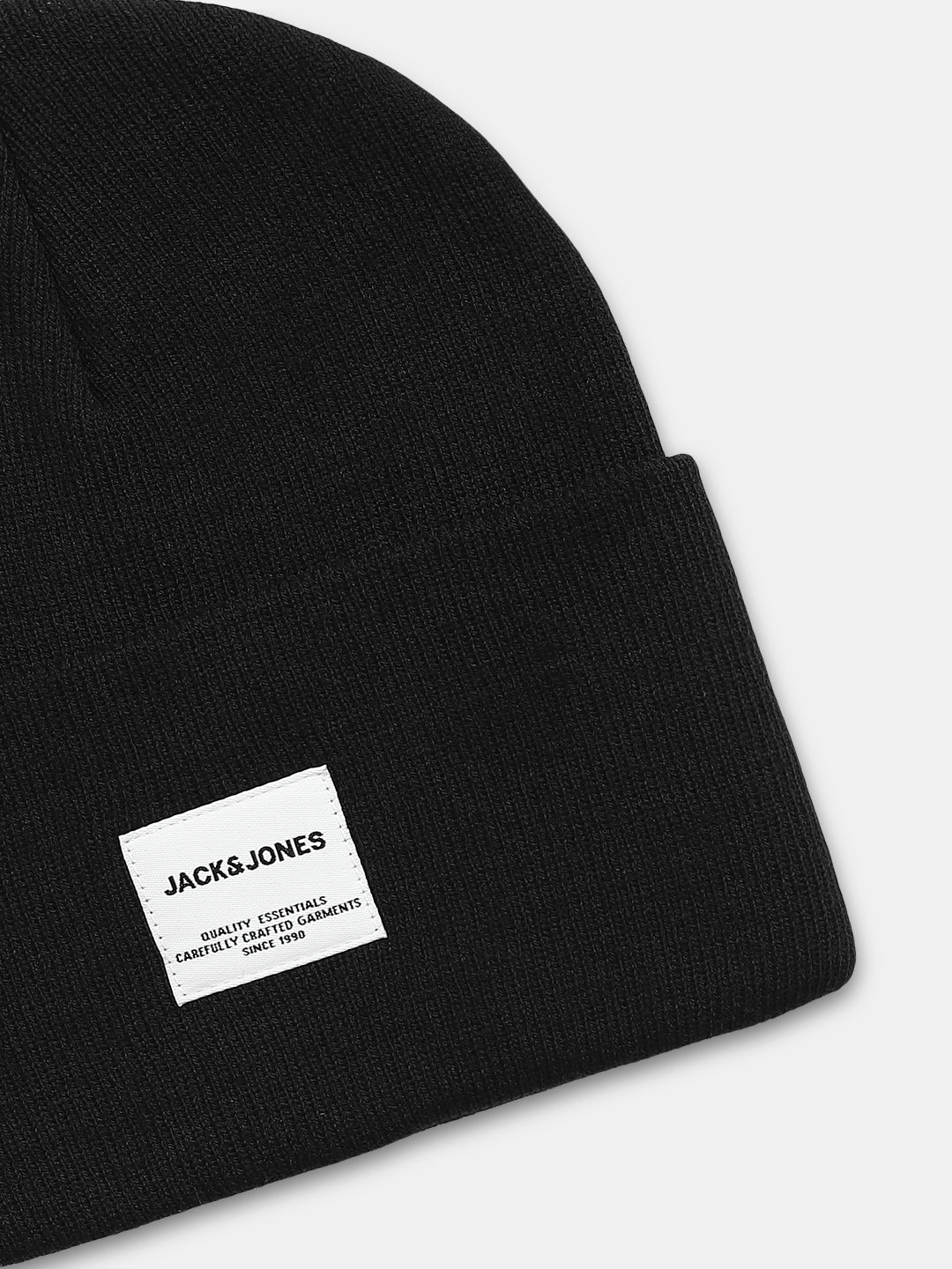 Black Knitted Beanie