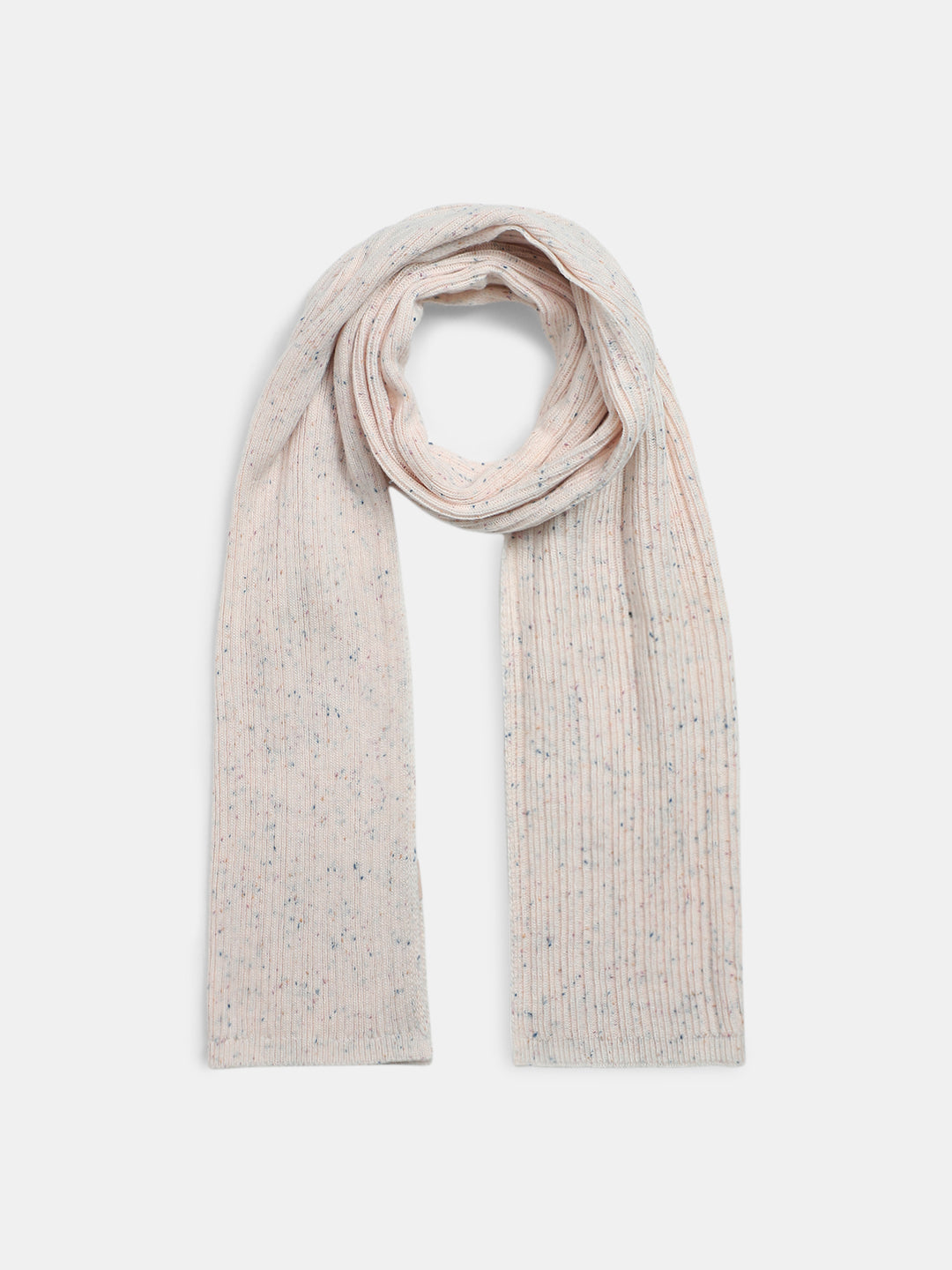 Light Beige Printed Scarf