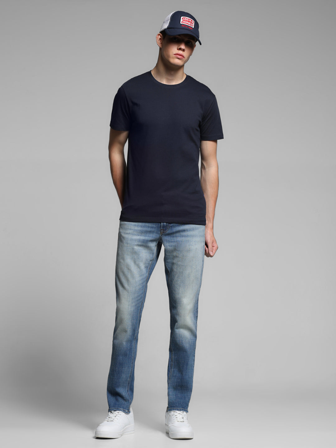 Slim Fit 5 Pocket Slim Fit Jeans - Light Blue