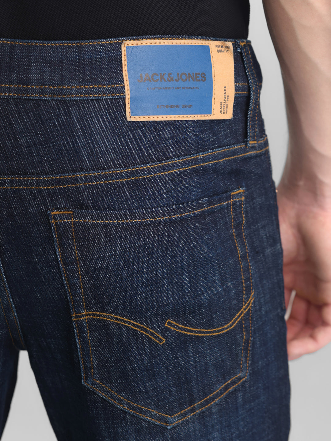 Dark Blue Glenn Slim Fit Jeans