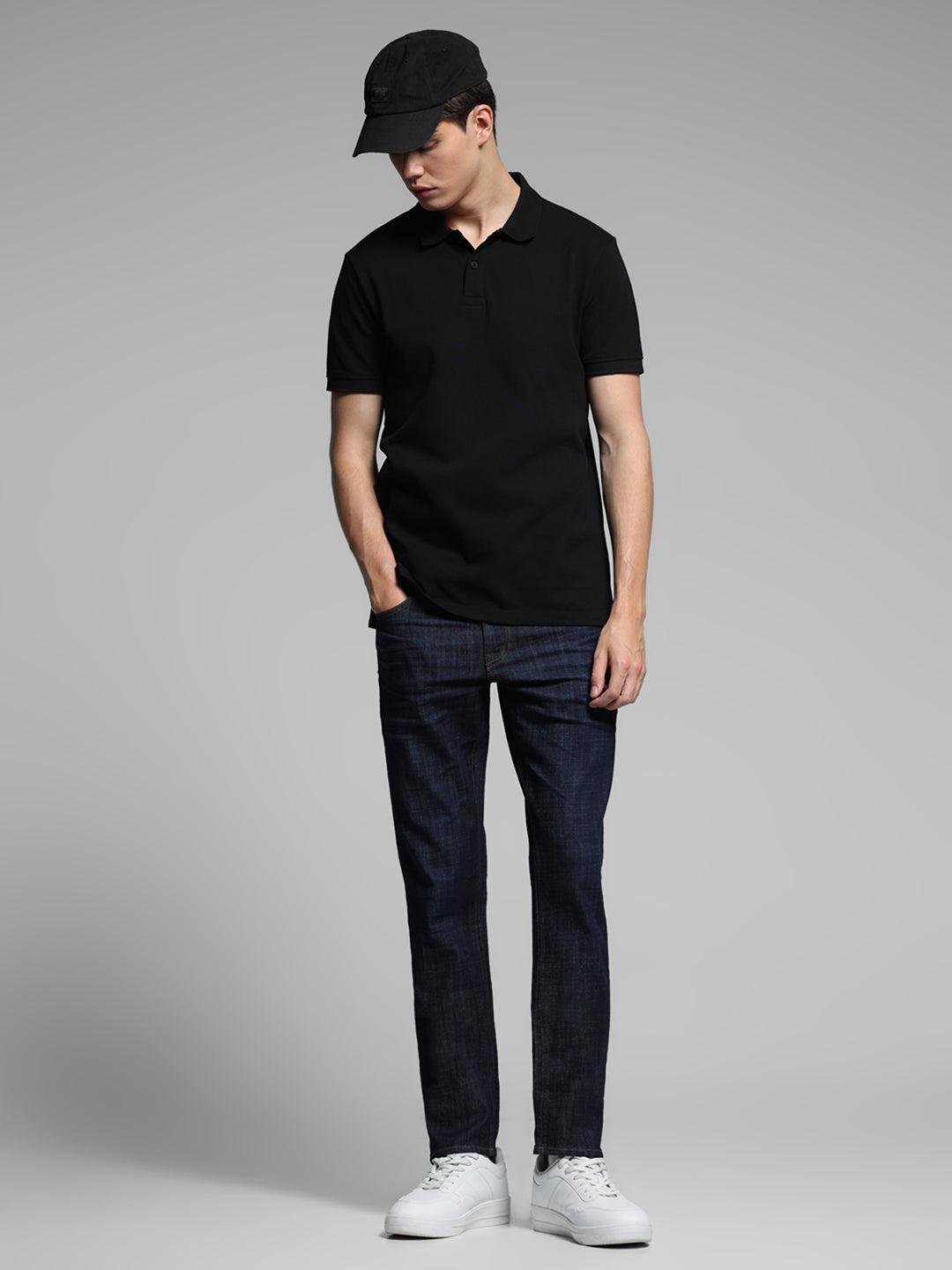 Dark Blue Glenn Slim Fit Jeans