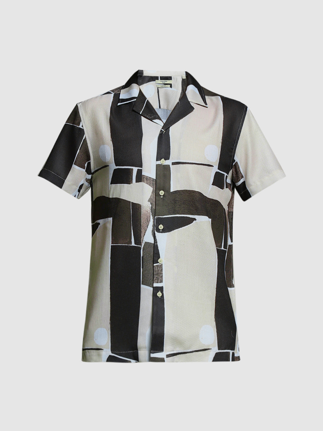 Brown Graphic Print Comfort Fit Shirt