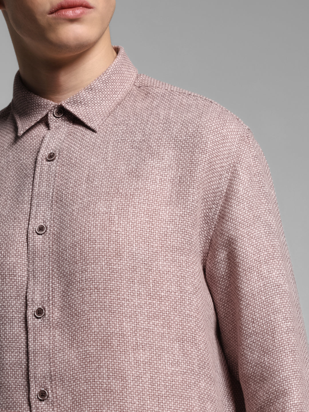 Red Regular Fit Shirt