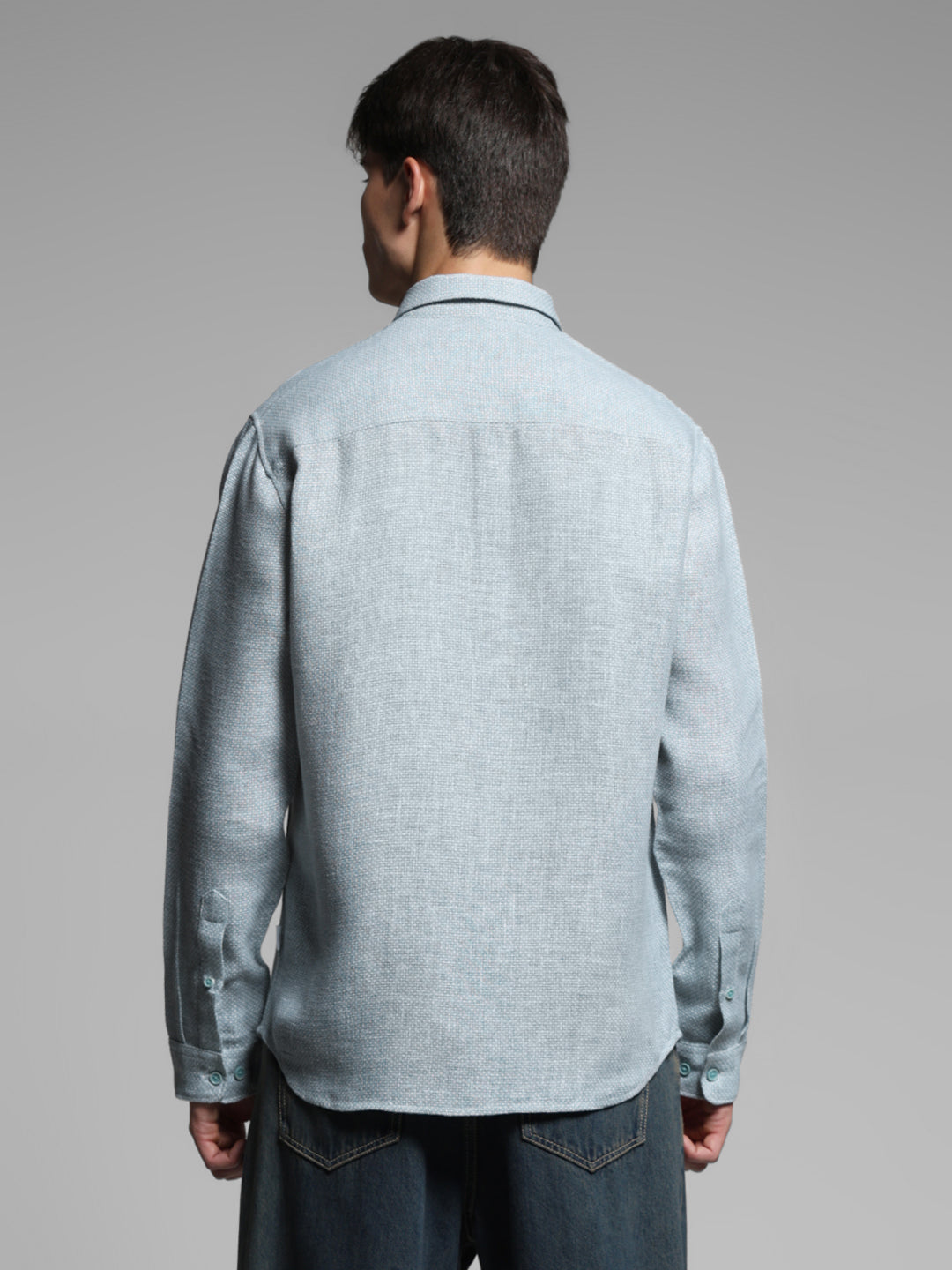 Green Regular Fit Shirt