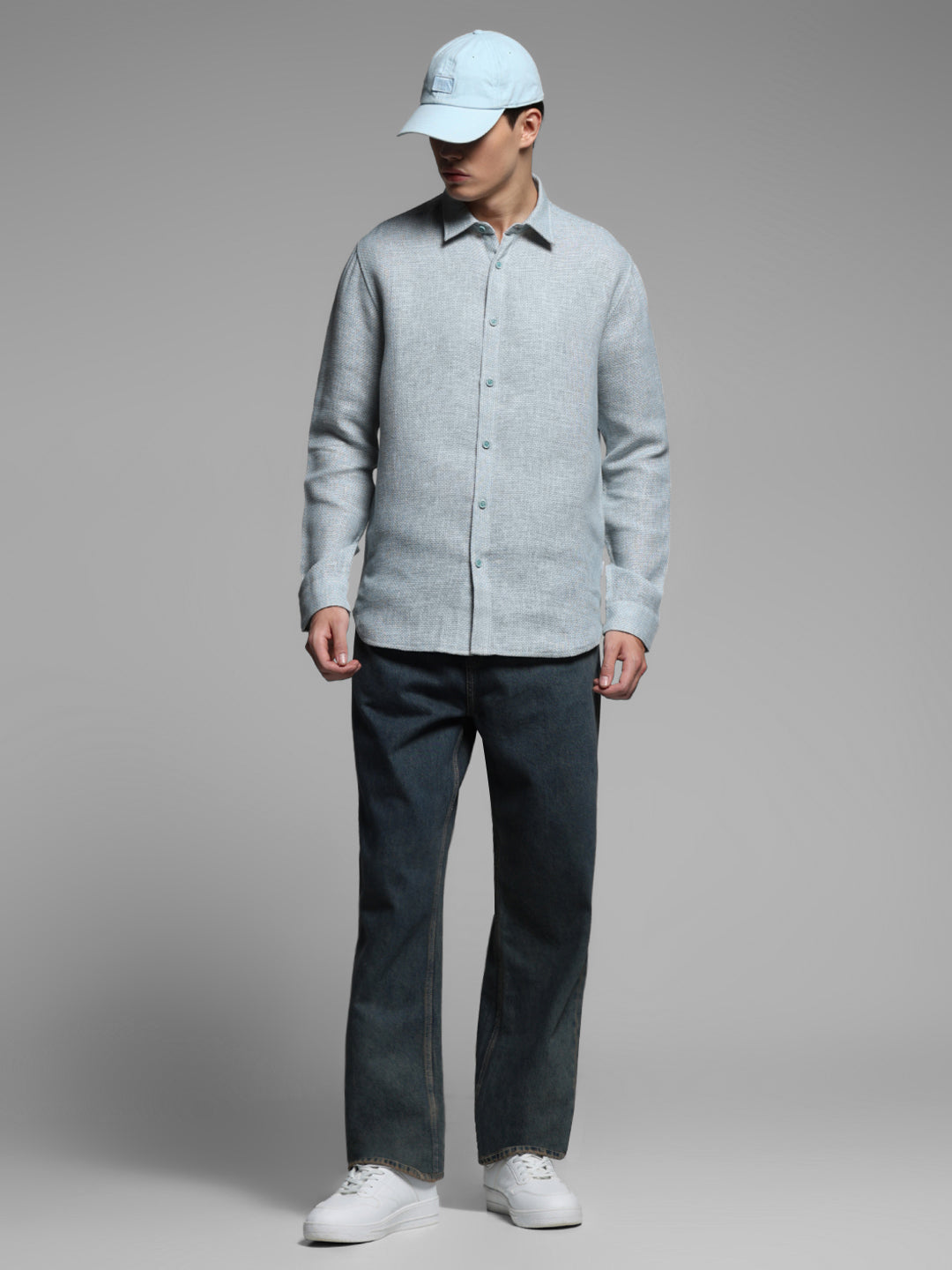 Green Regular Fit Shirt