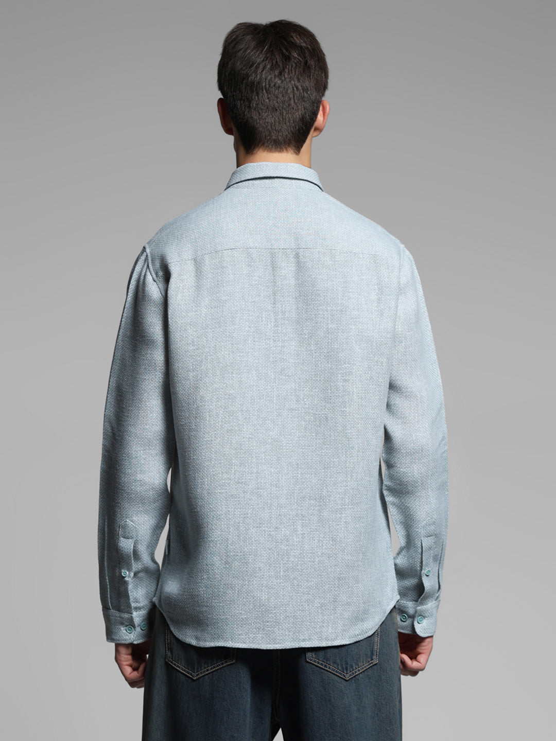 Green Regular Fit Shirt