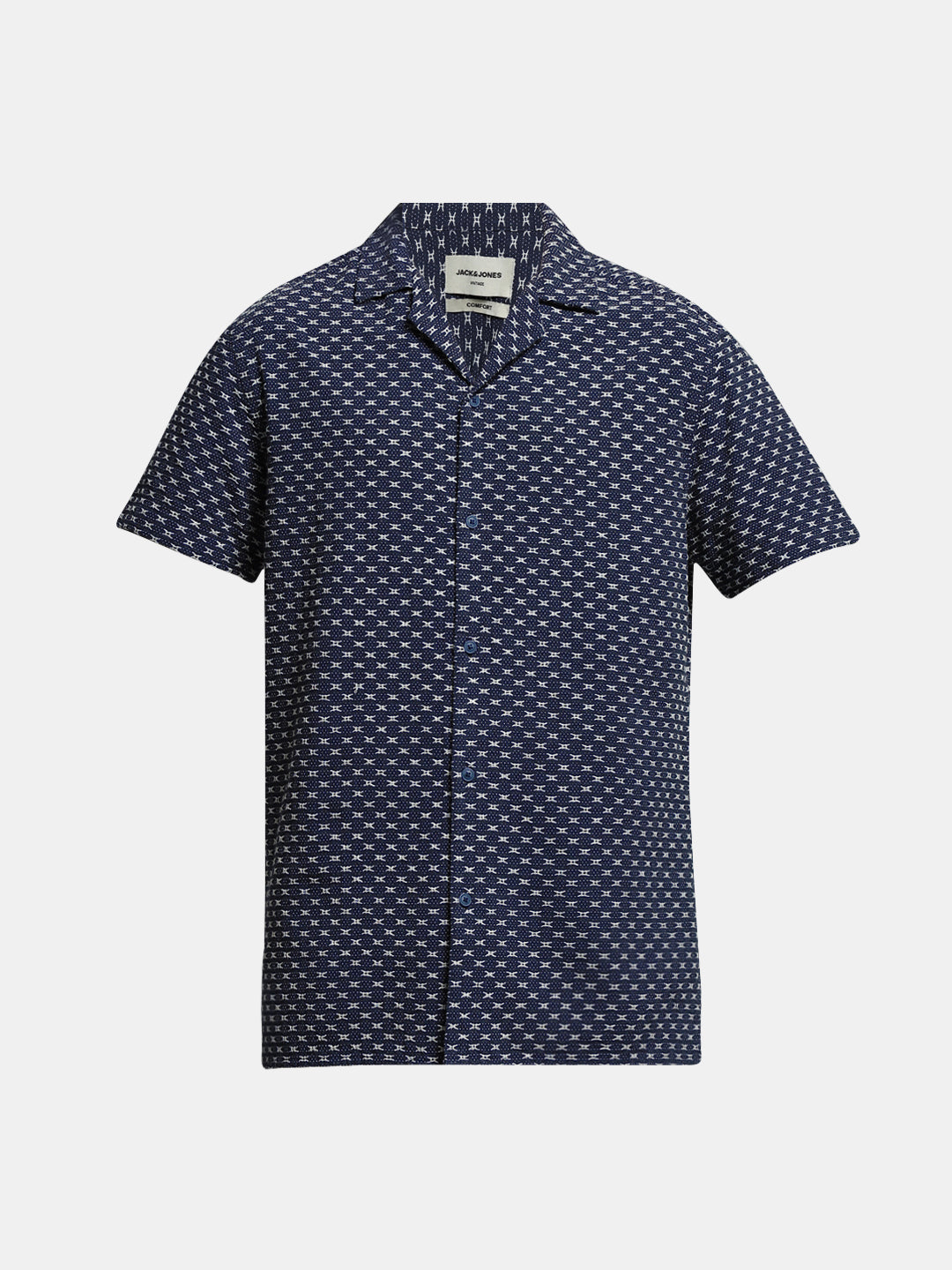 Dark Blue Comfort Fit Shirt