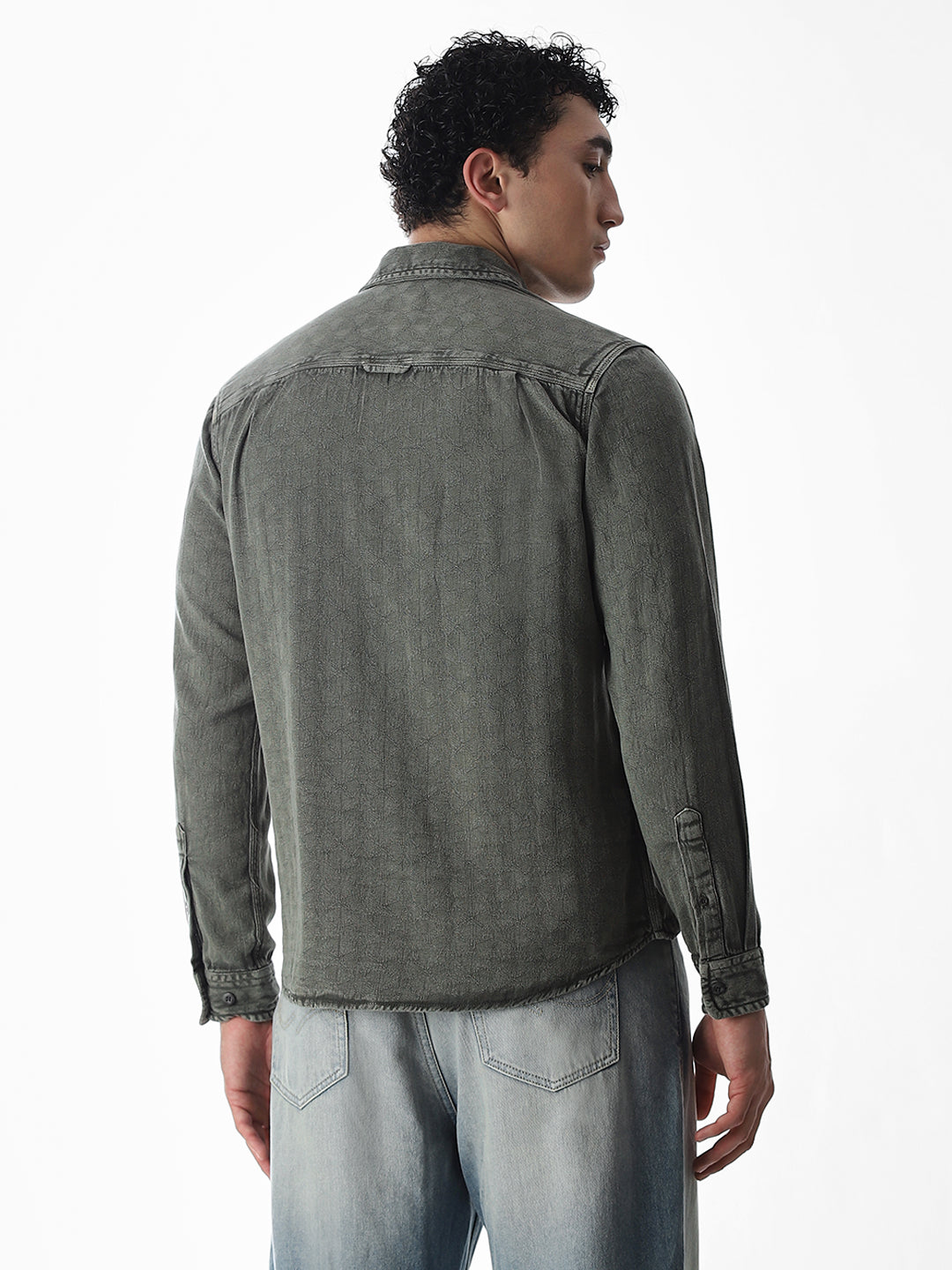Dobby Cotton Regular Fit Shirt
