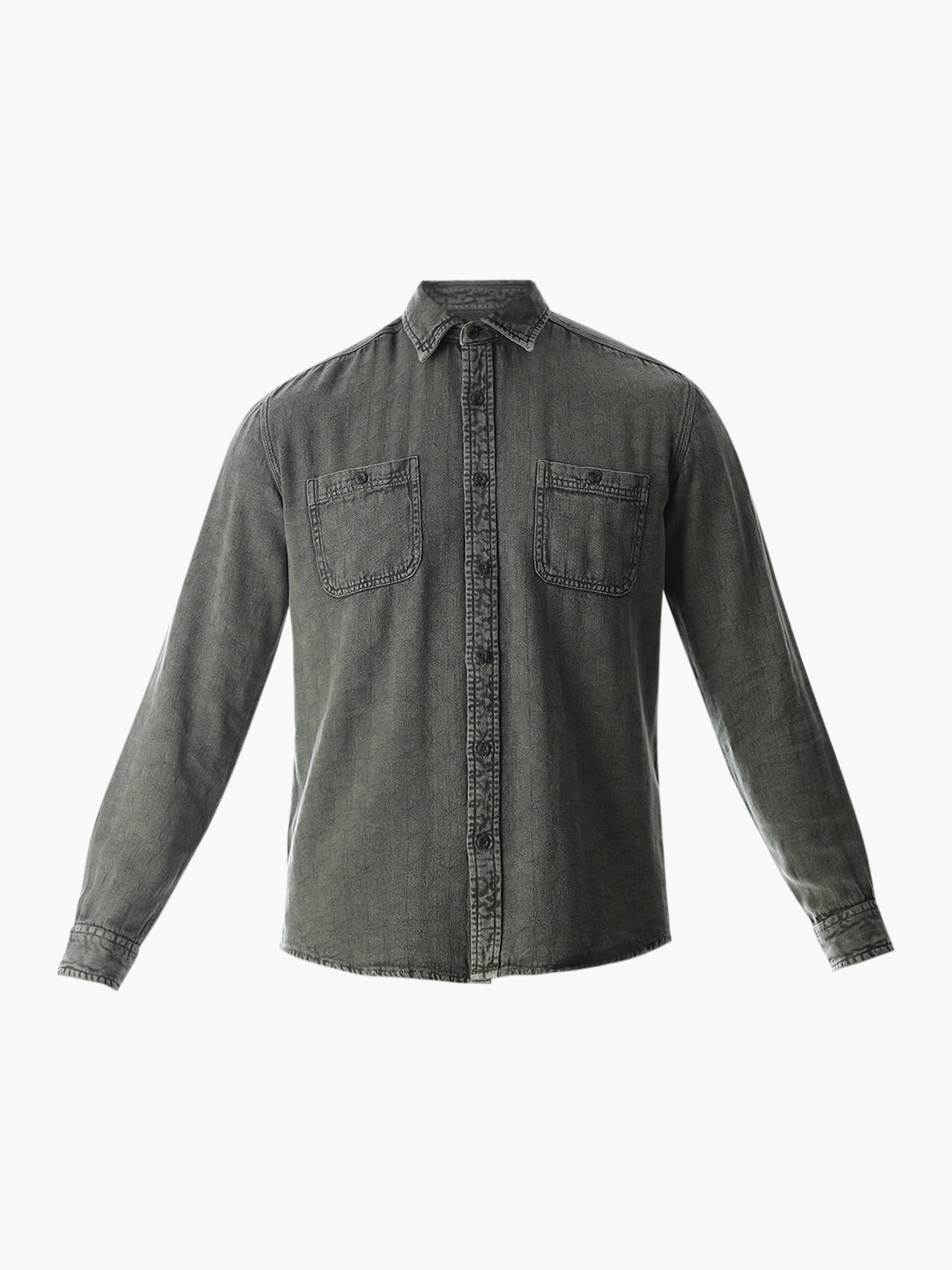 Dobby Cotton Regular Fit Shirt
