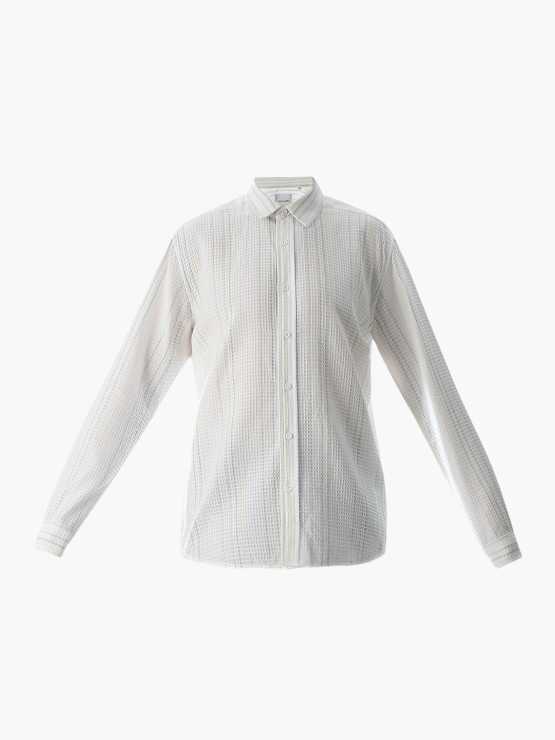 White Striped Cotton Shirt