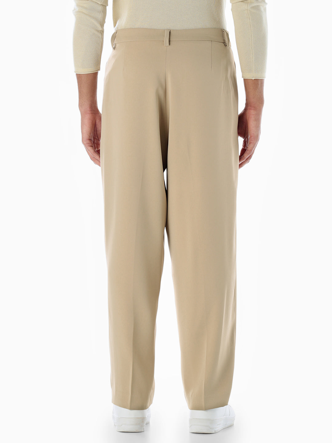 Loose Fit Mid Rise Pants