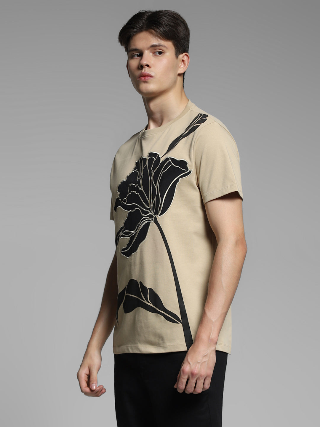 Printed Crew Neck T-shirt