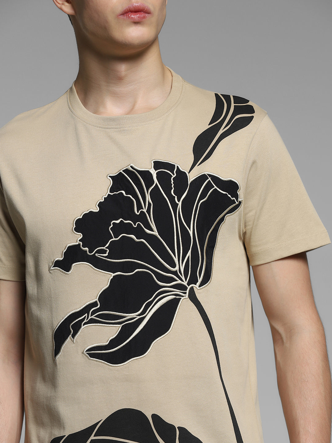 Printed Crew Neck T-shirt