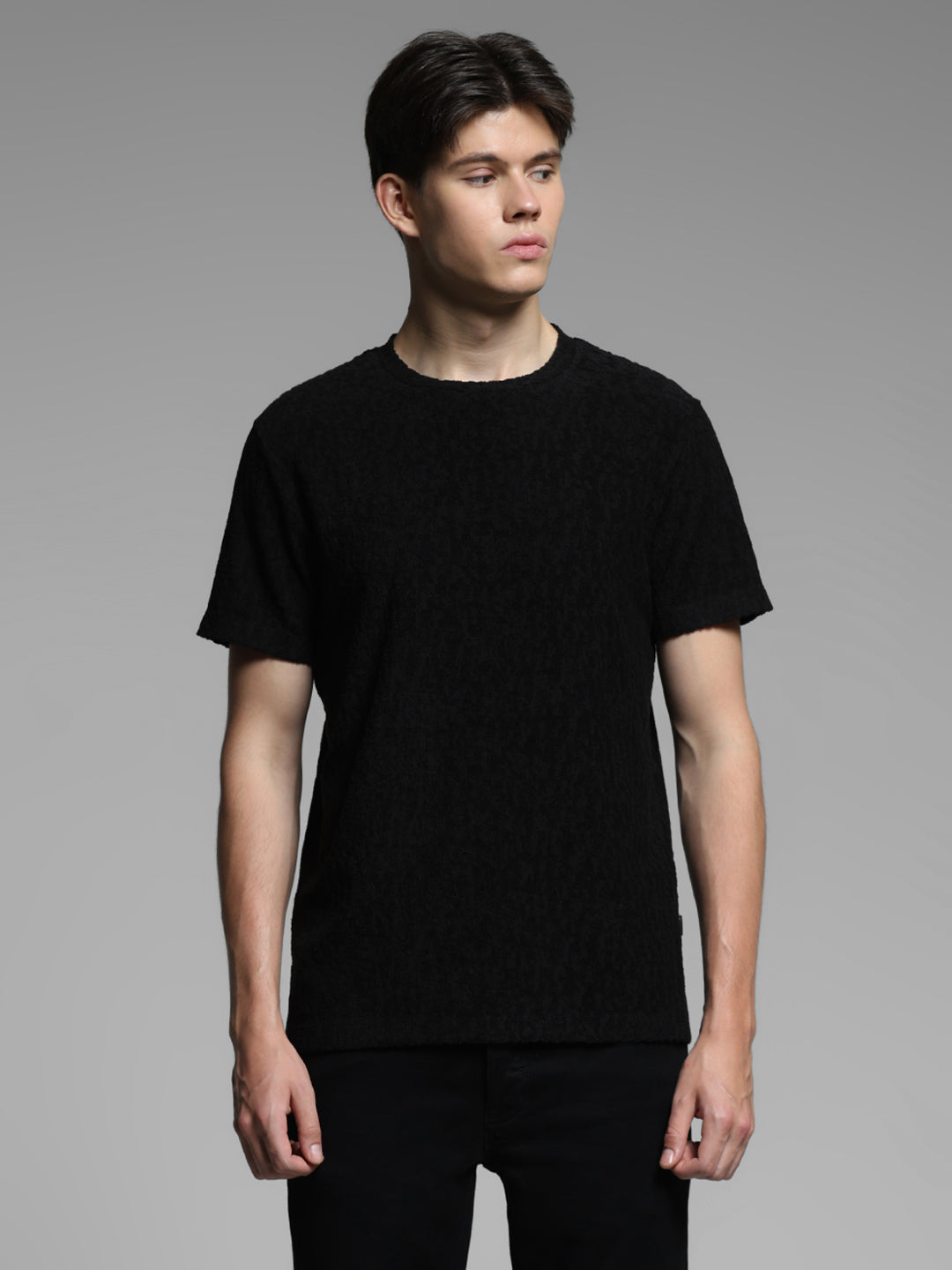 Black Crew Neck T-shirt