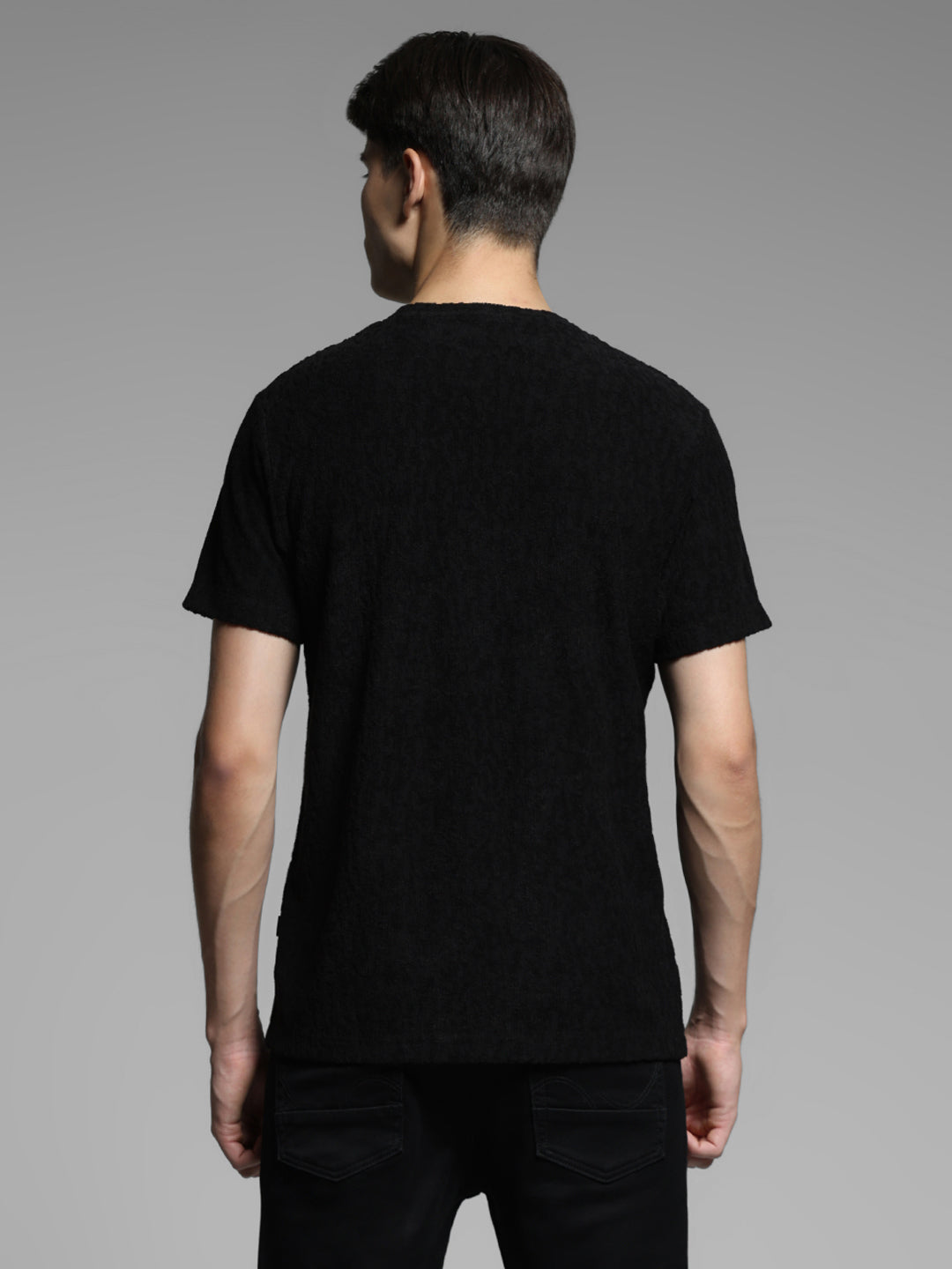 Black Crew Neck T-shirt