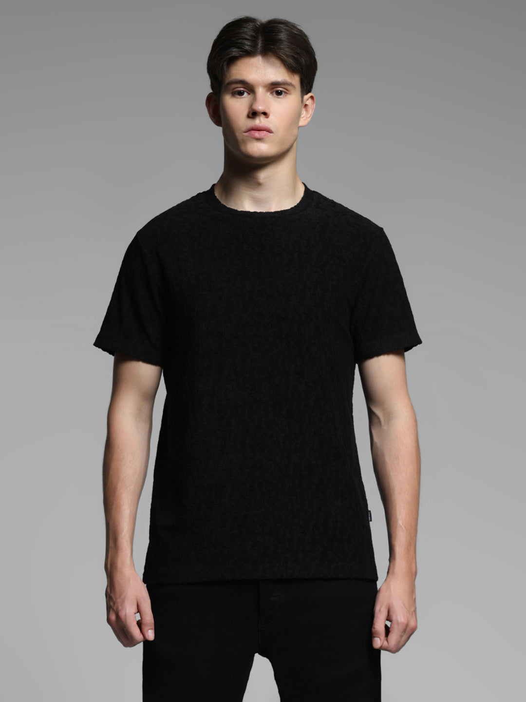 Black Crew Neck T-shirt