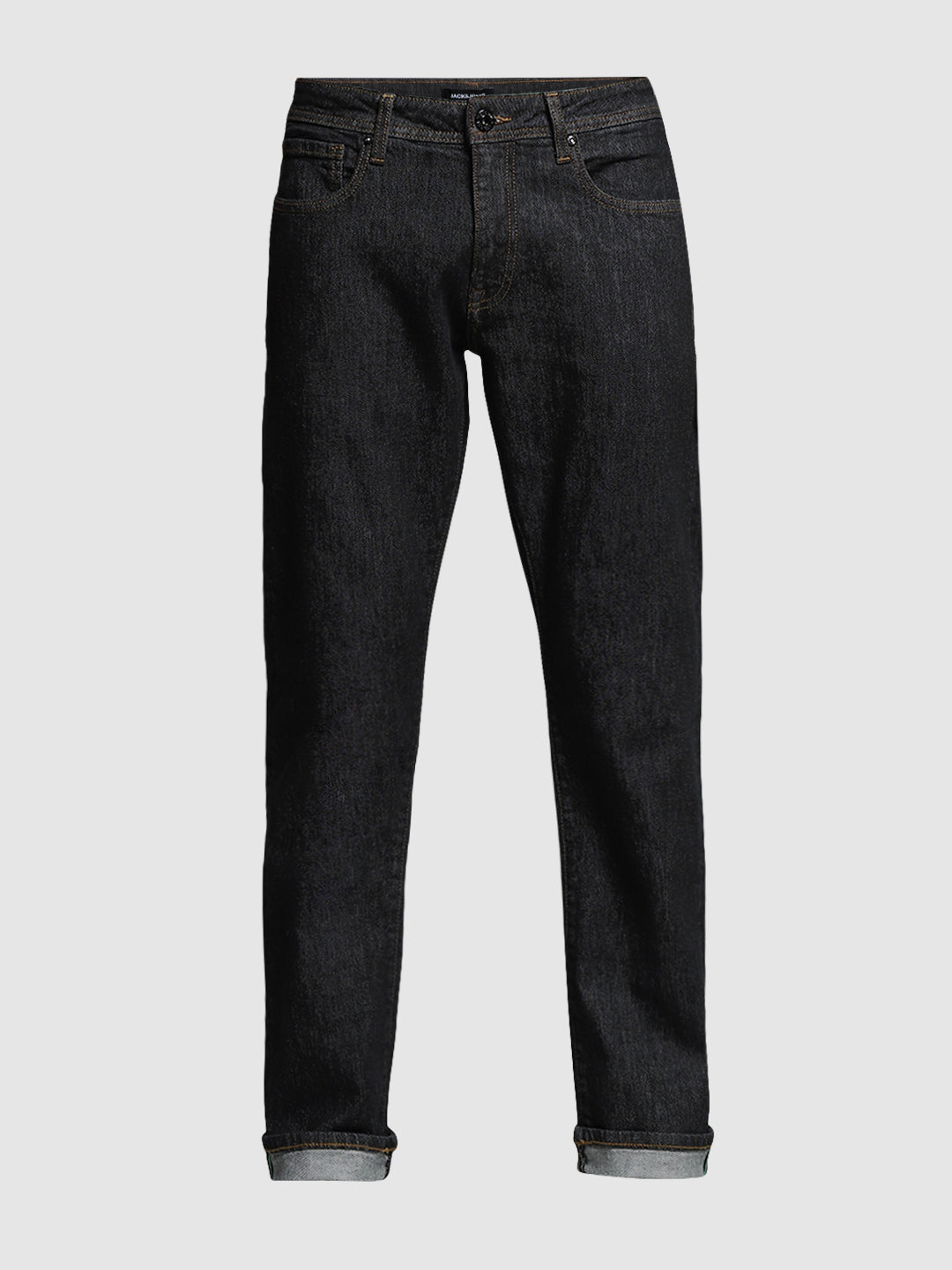 JACK&JONES Black Clark Regular Fit Jeans