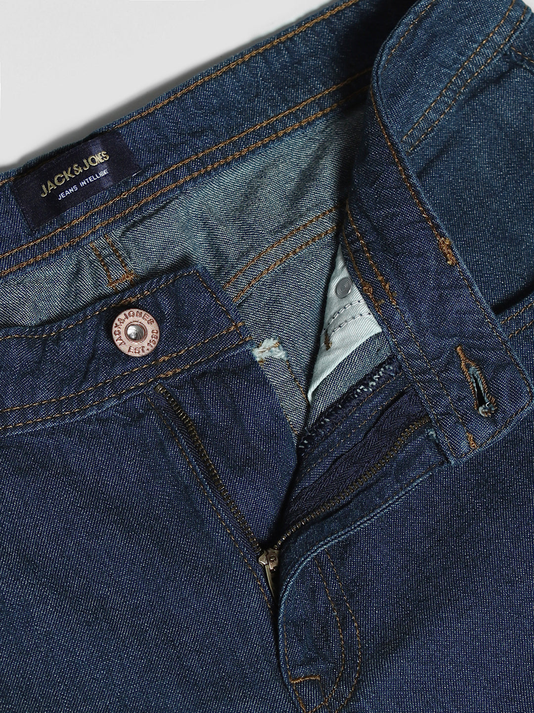 JACK&JONES Dark Blue Clark Regular Fit Jeans